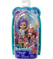 Enchantimals Ana Karakter Bebekler Geyik Danessa Bebek ve Sprint FXM75