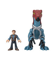 Imaginext Jurassic World Araçlar Therizinosaurus ve Owen GVV63