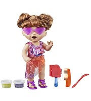 Baby Alive Bebeğimle Yaz Eğlencesi Kumral F1681