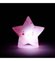MyStyle Gece Lambaları Pembe Renkli Oda Işığı Yıldız