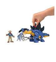 Imaginext Jurassic World Araçlar Stegosaurus ve Dr. Grant GVV64