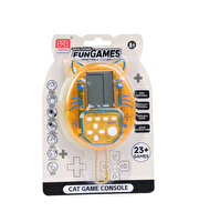 Nostaljik Tetris Oyun Konsolu Kedi Desen