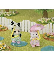 Sylvanian Families Anaokulu Arkadaşları Yağmurlu Gün İkilisi
