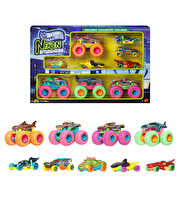 Hot Wheels Monster Trucks Neon Smashers Çoklu Paket JMV38
