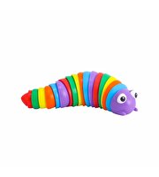 Dekompresyon Renkli Tırtıl Mor