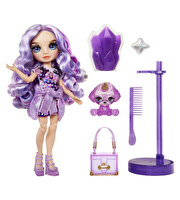 Rainbow High Parlak Slime ve Evcil Hayvan Serisi Bebeği Violet