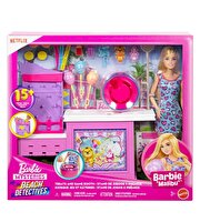 Barbie Mysteries Beach Detectives Malibu Bebek Oyun Seti JFV67