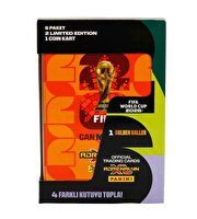 FIFA World Cup 2026 Adrenalyn XL Trading Card Metal Kutu Turuncu