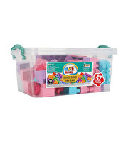 Plastik Kutulu Ant Blocks Pastel Renk 52 Parça