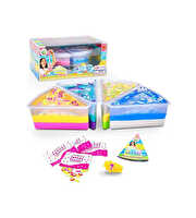 Jelly Cakes Chillin' With Rachel 3 Katmanlı Sürpriz Yüzüklü Slime Sarı