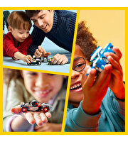 LEGO City Polis Macera 3’lü Özel Set Paket (Polis Araba + Polis Motosikletli Kovalamaca + Mini Formula Yarış Aracı)