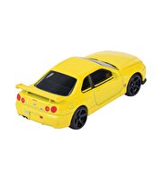 Majorette Japan Serisi Premi̇um Arabalar NIissan Skyline GT-R (R34) Sarı