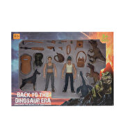 2'li Figürlü Dinozorlu Savunma Seti