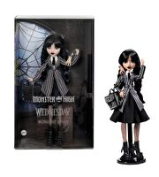 Monster High Wednesday Addams Okul Üniformalı Bebek HXJ04