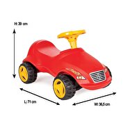 Pilsan Bin Git Fast Car Kırmızı
