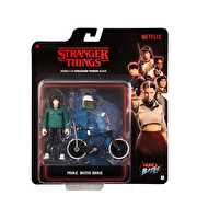 Stranger Things Mike With Bike 10 cm Figür ve Bisiklet Seti
