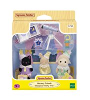 Sylvanian Families Anaokulu Arkadaşları Pijama Partisi Üçlüsü