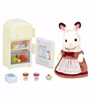 Sylvanian Families Çikolata Kulaklı Anne ve Buzdolabı 5014