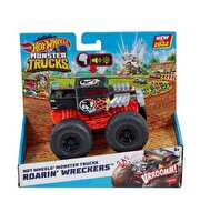 Hot Wheels Monster Trucks 1:43 Ölçekli Kükreyen Araçlar Bone Shaker HDX61