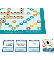 Scrabble İngilizce Ahşap 2'si 1 Arada Harfli Kelime Oyunu JGR61