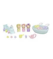 Sylvanian Families Üçüzler Banyo Seti