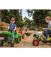 BIG Claas Celtis Yükleyici ve Römork Pedallı Traktör