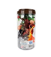 Sürüngen Hayvanları Tüpte 6'lı Hayvan Oyun Seti