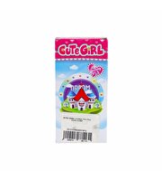 Sevimli Mini Bebek Kumral Yeşil Çiçekli Elbise