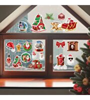 12'li Yılbaşı Temalı Sticker Seti