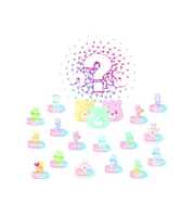 Care Bears Little Things Serisi Sürpriz Paket Koleksiyon Figürü