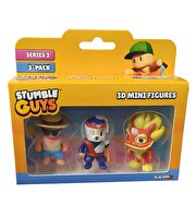 Stumble Guys 3'lü Mini Figür Seti 3 S3 40023