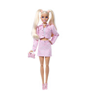 Barbie Deluxe Style Pembe Ceketli Bebek JJN69