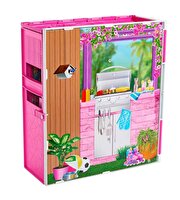 Barbie Portatif Tatil Evi Bebek ve Oyun Seti HRJ77