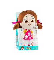 Niloya Çiçekli Müzikli Peluş Bebek 35 cm.