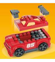 MEGA Bloks 3'ü 1 Arada Yarış Arabası Yapım Seti 26 Parça