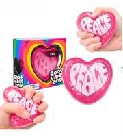 Kalp Şeklinde Slow Rebound Squishy Stres Topu