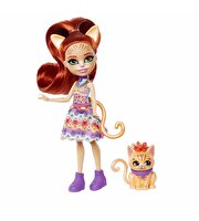 Enchantimals Karakter Bebekler Tarla Tabby ve Cuddy HHB91