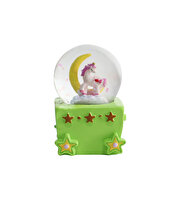 Mini Işıklı Renkli Unicorn Kar Küresi