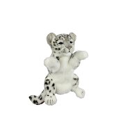 Hansa Creations Kar Leoparı El Kuklası Peluş 32 Cm