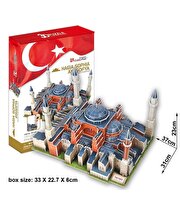 Cubic Fun 3D Puzzle 225 Parça Ayasofya