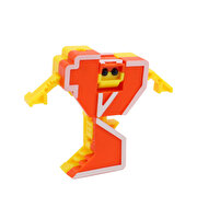 Dönüşen Neon Rakamlar 4 Numara