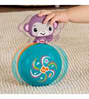 Fisher Price Emekleme Arkadaşı Müzikli Mor Maymun JLB95