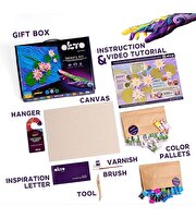 OKTO Water Lilies 3D Duyusal Sanat Seti