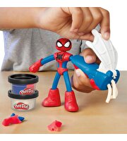 Play Doh Marvel Figürü ve Oyun Hamuru Seti Spider Man G0058