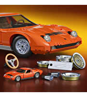 Mattel Brick Shop Hot Wheels ’71 Lamborghini Miura P400 SV Yapım Seti JHF61