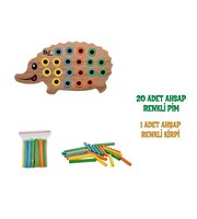 Ahşap Ki̇rpi̇ Bul Tak