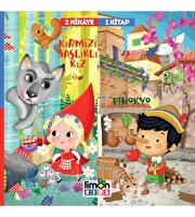 2 Hikaye 1 Kitap Kırmızı Başlıklı Kız Pinokyo
