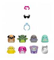 Squishmallows Squish-A-Longs 8 Figür + Yüzük Seti S2 Seri 3