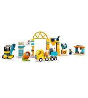 LEGO DUPLO Kasabası 3'ü 1 Arada İnşaat Sahası ve Araçları 10476