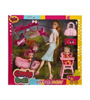 Cindy Pusetli ve Mama Sandalyeli Oyun Seti